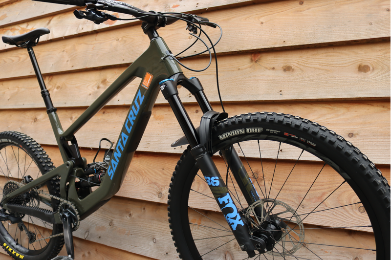 Current Demo Bike - Santa Cruz Bronson C S Model - XLarge - 2022 - Moss Green-5